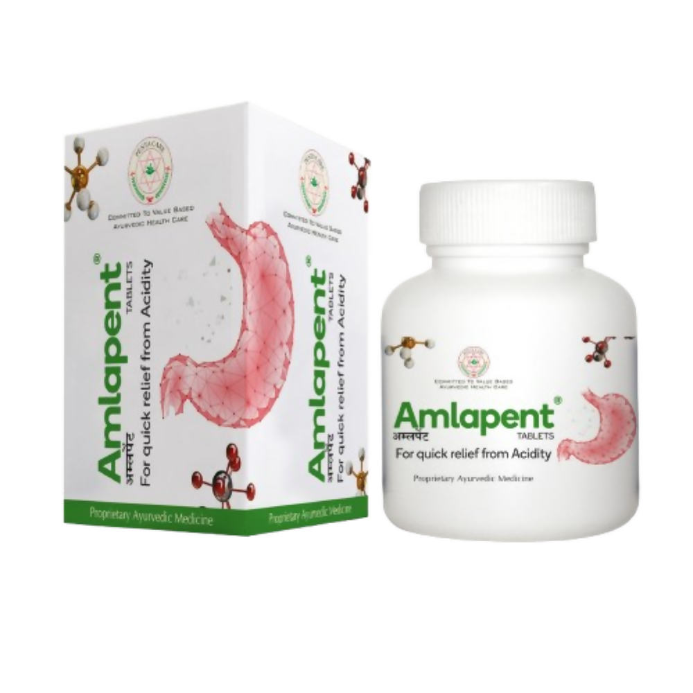 Pentacare Ayurveda Amlapent Tablets - Distacart