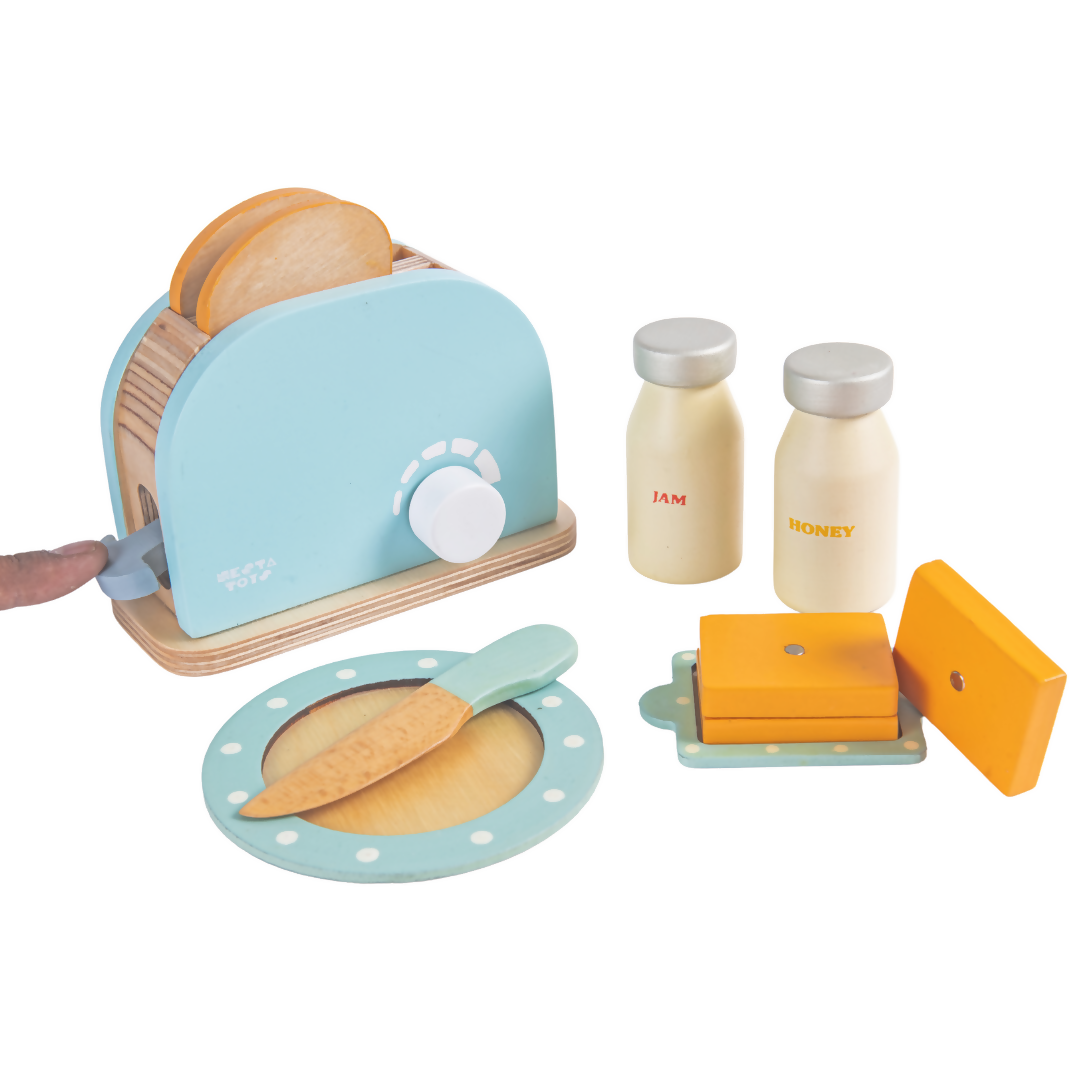 Wooden Bread Toaster Toy (2)