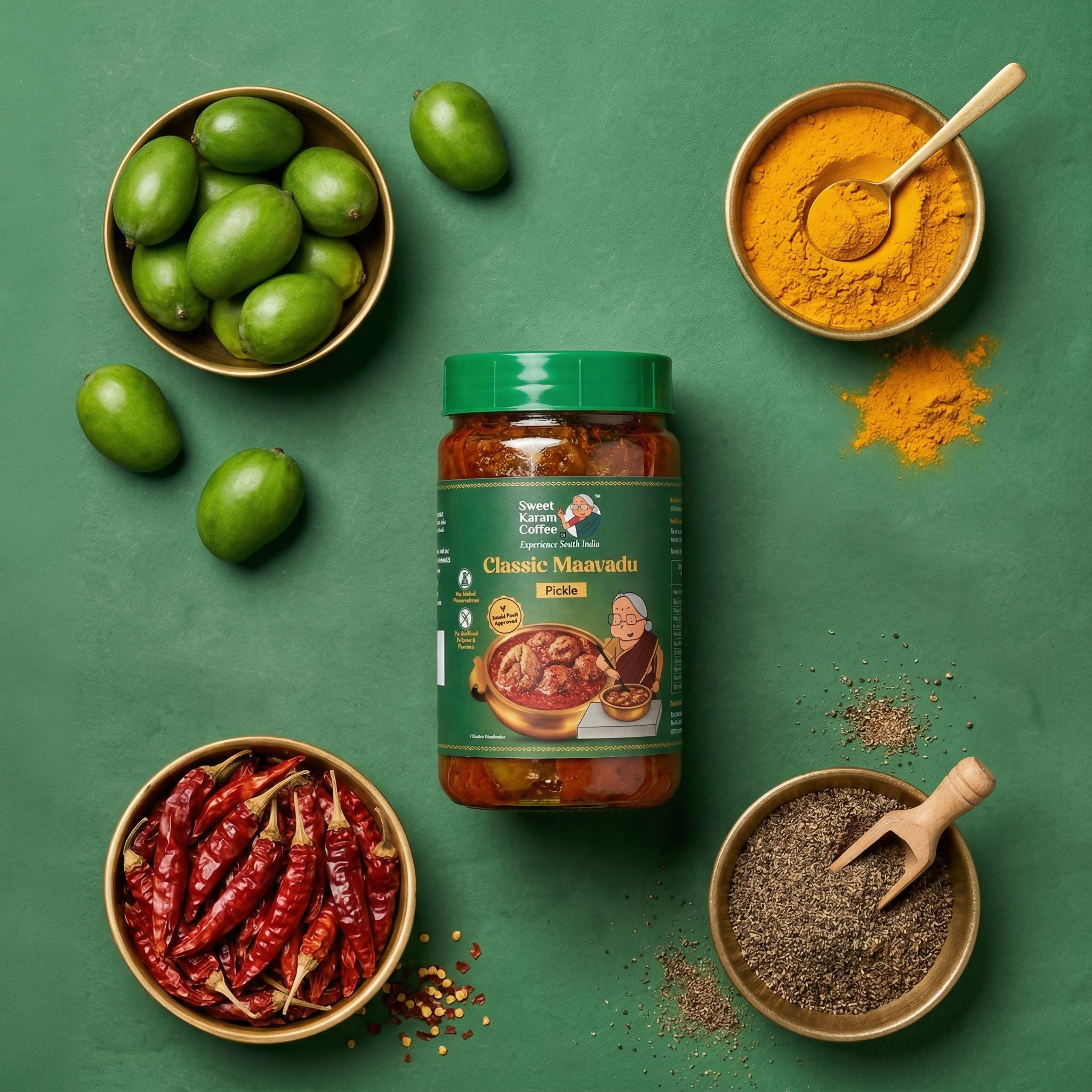 Sweet Karam Coffee Classic Maavadu Pickle - Dista