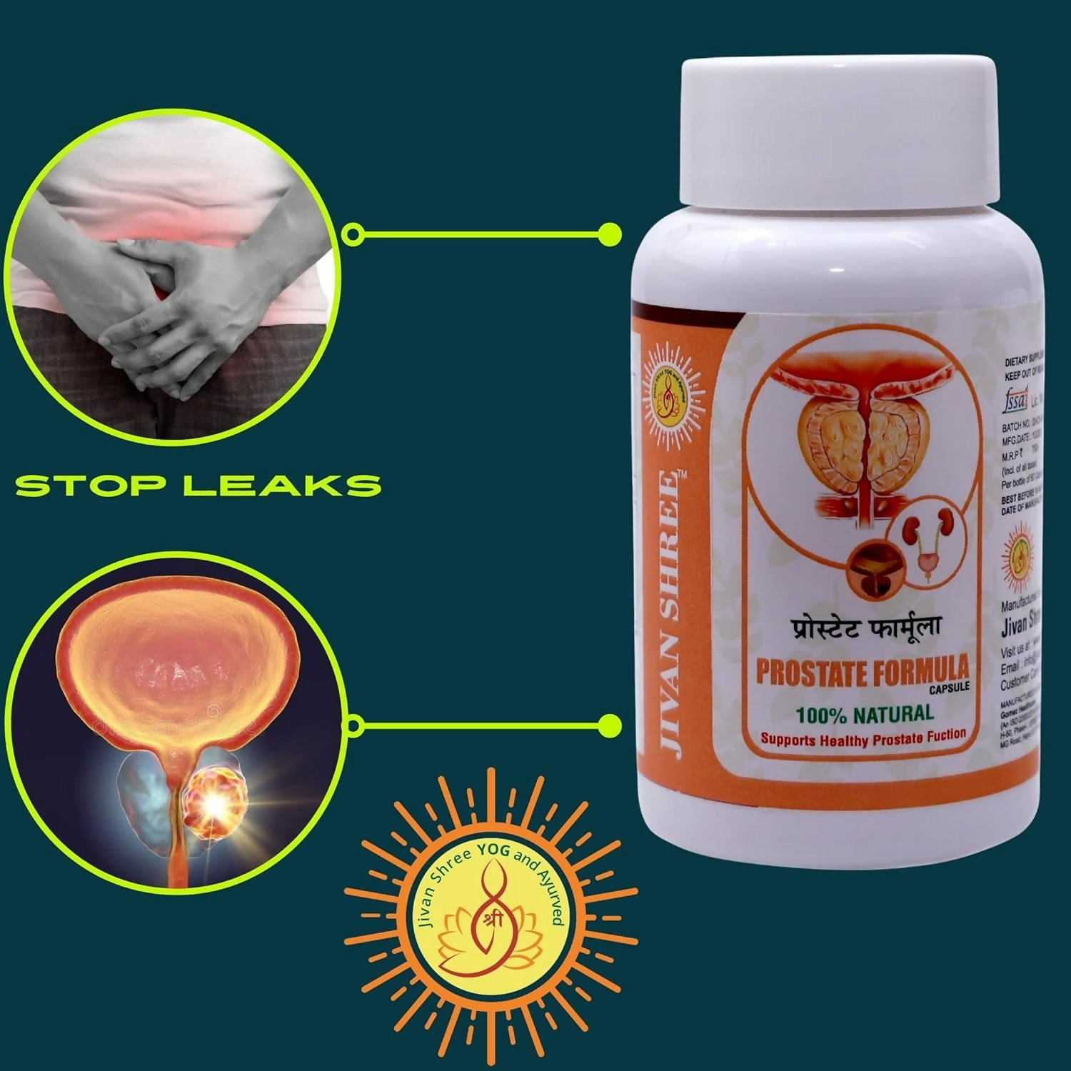 Jivan Shree Prostate Formula Capsules