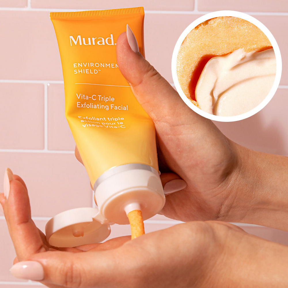 Murad Environmental Shield Vitamin C Triple Exfoliating Facial - Distacart