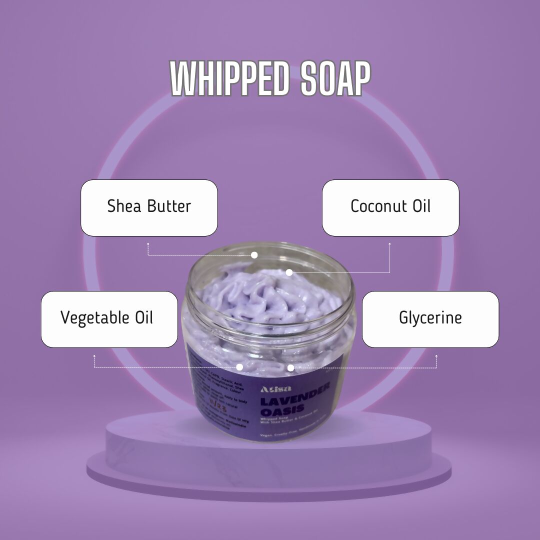 Atisa Lavender Oasis Whipped Soap - Distacart