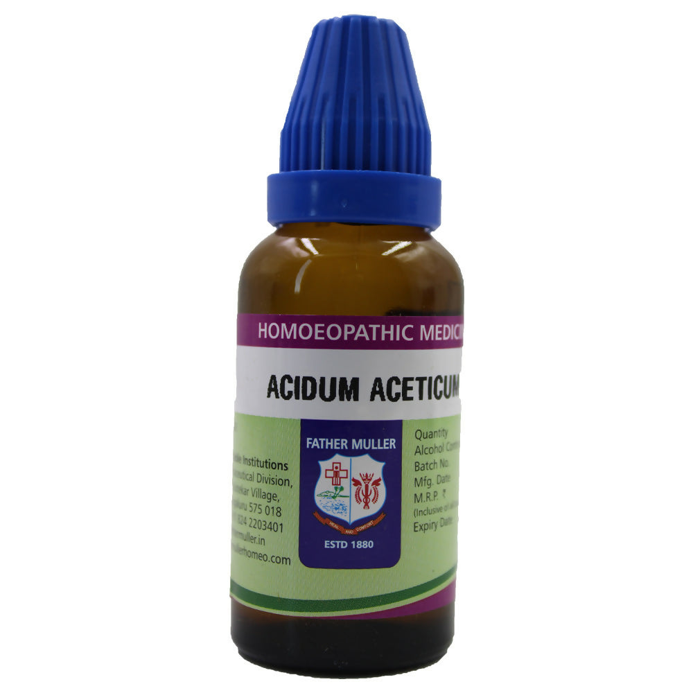 Father Muller Acidum Aceticum Mother Tincture Q - Distacart