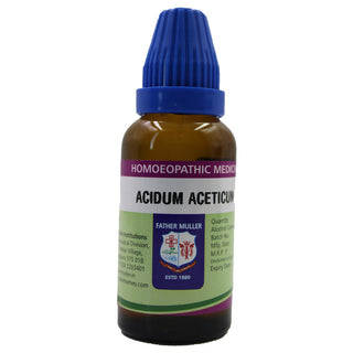 Father Muller Acidum Aceticum Mother Tincture Q - Distacart