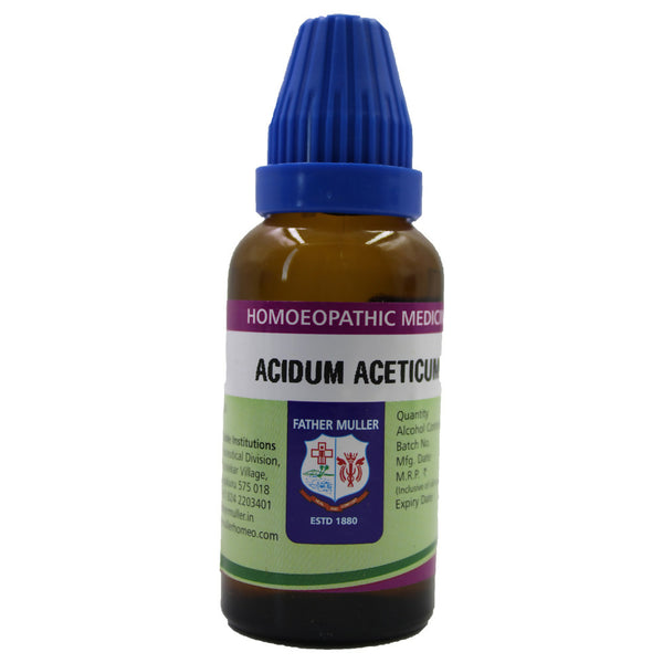 Father Muller Acidum Aceticum Mother Tincture Q - Distacart