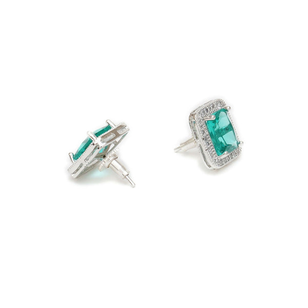 stone stud (Light green ) - Ruby Raang - Distacart