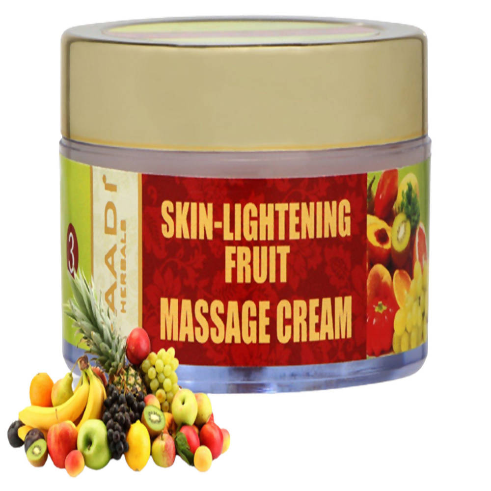 Vaadi Herbals Skin-Lightening Fruit Massage Cream - Limited Time Offer - Distacart