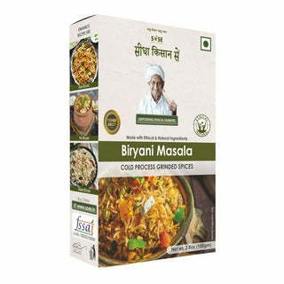 Gir Sidha Kisan Se Natural Biryani Masala - Distacart