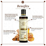 Thumbnail for Khadi Natural Woody Sandal & Honey Hair Cleanser - Distacart