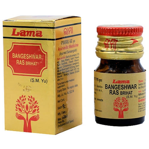 Lama Bangeshwar Ras Brihat with Gold Tablets - Distacart