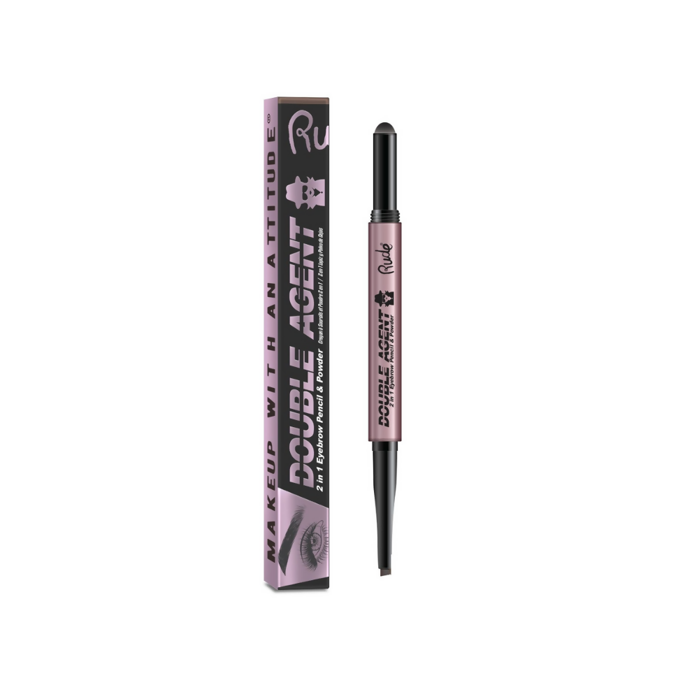 Rude Cosmetics Double Agent Eyeliner - Neutral Brown