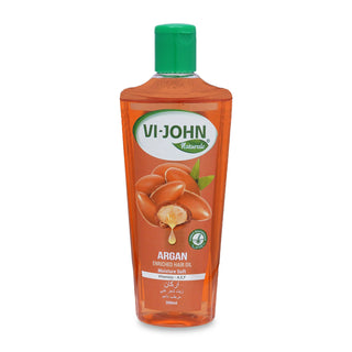 VI-JOHN Naturale Argan Enriched Hair Oil Moisture & Soft with Vitamin A.E & F