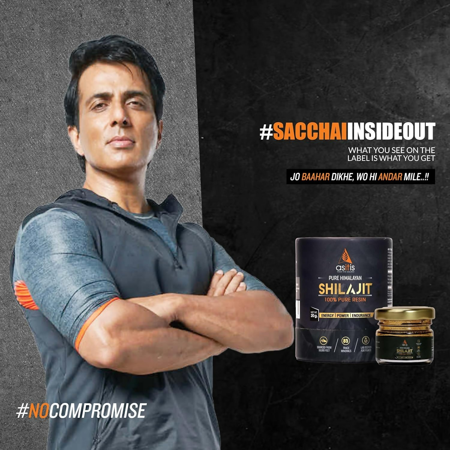 AS-IT-IS Nutrition Pure SJ 100% Natural Himalayan Resin