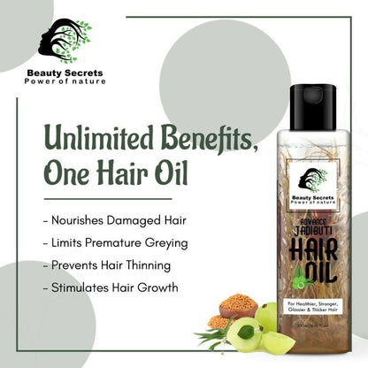 Beauty Secrets Ayurvedic Jadibuti Hair Oil - Distacart
