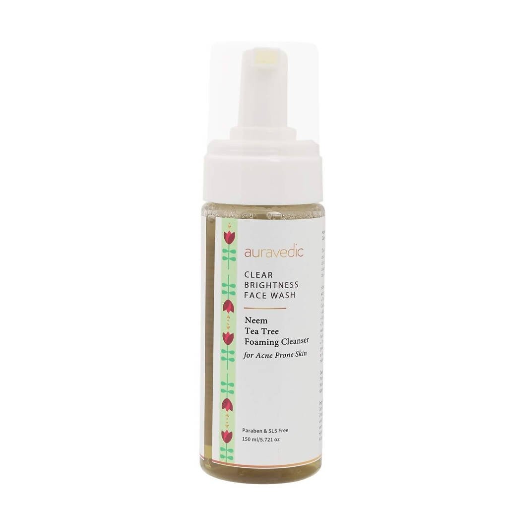 Auravedic Clear Brightness Face Wash - Distacart