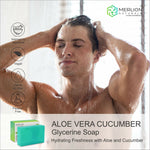Thumbnail for Aloe-Vera-Cucumber-Glycerine-Soap_Merlion-Naturals_7