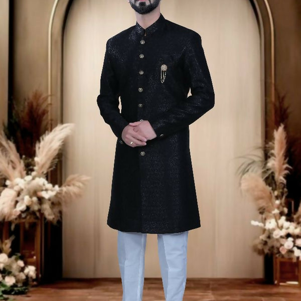 Joban Fashion Men's Black TR Kurta with Pyjama - Distacart
