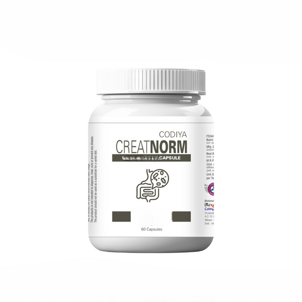 Uveda Naturals Creatnorm Capsules - 90 Billion Spores Probiotic & Prebiotic Formula - Distacart