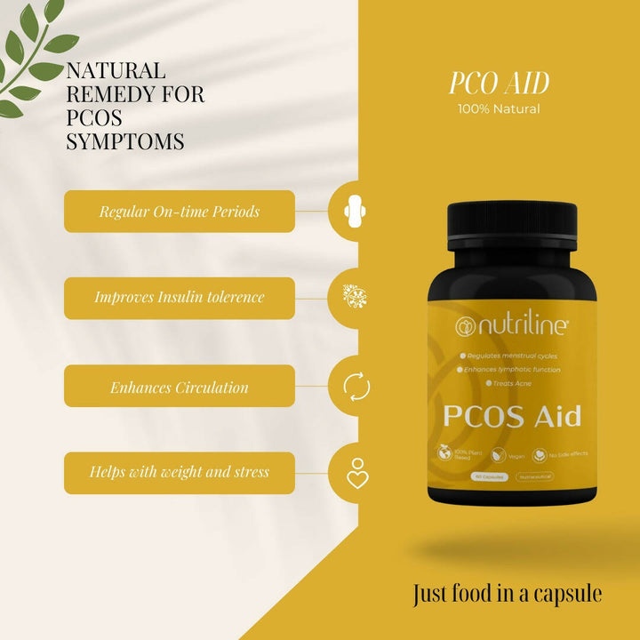 Nutriline Pcos Aid Capsules - Distacart