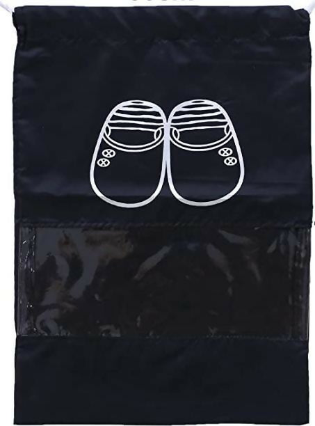 Asmaani Shoe Pouch-Black - Distacart