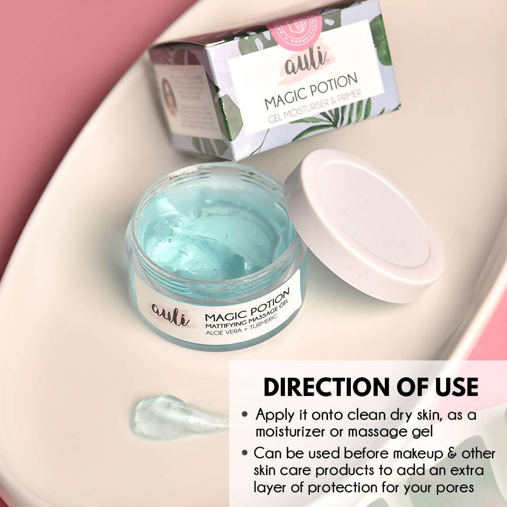 Auli Magic Potion Mattifying Massage Gel - Distacart