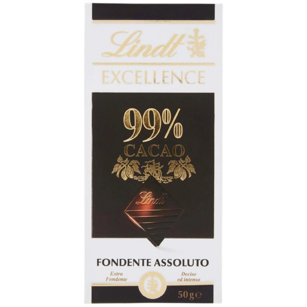 Lindt 99% Cocoa Dark Noir Absolut Chocolate - Dista