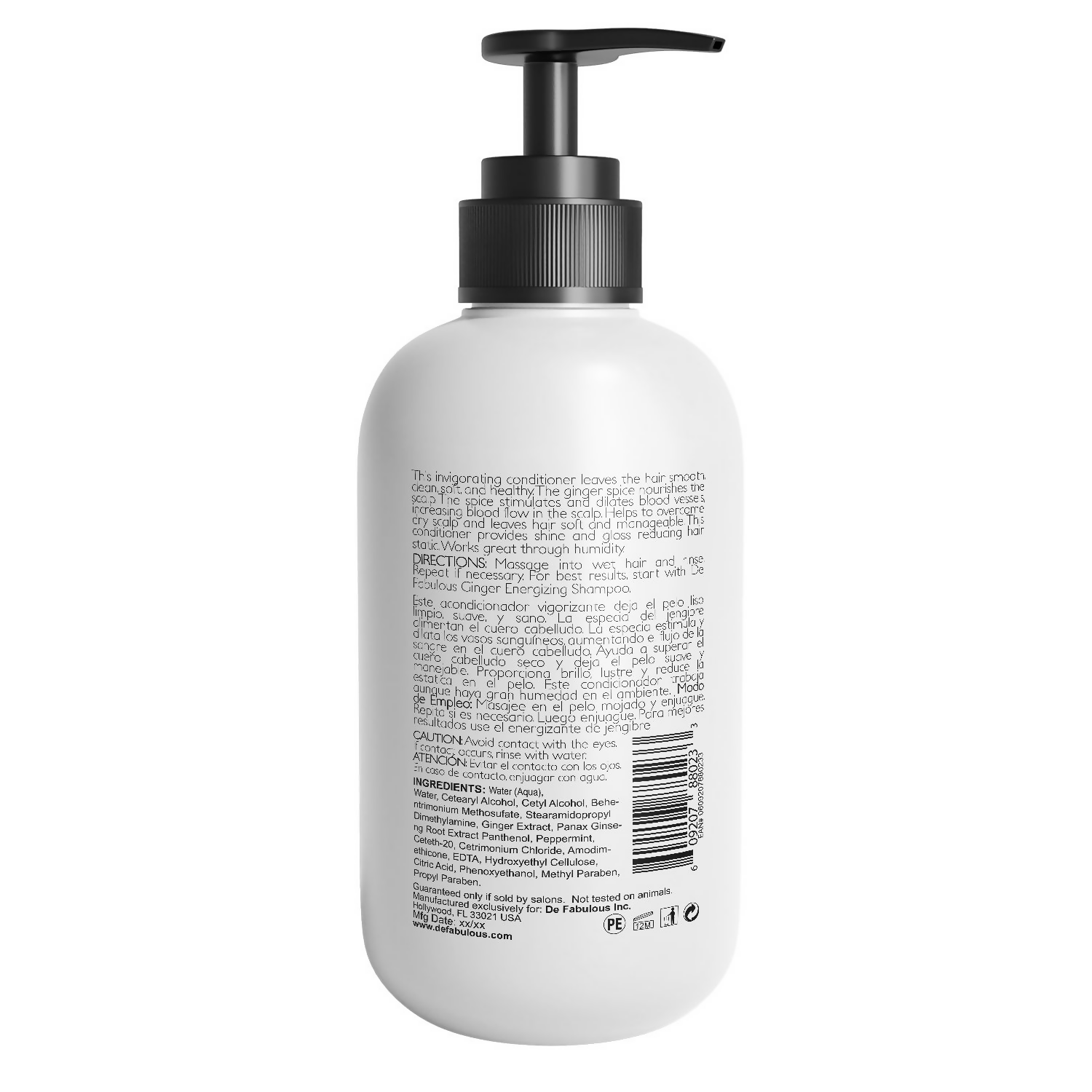 De Fabulous Ginger Energizing Hair Conditioner - Distacart