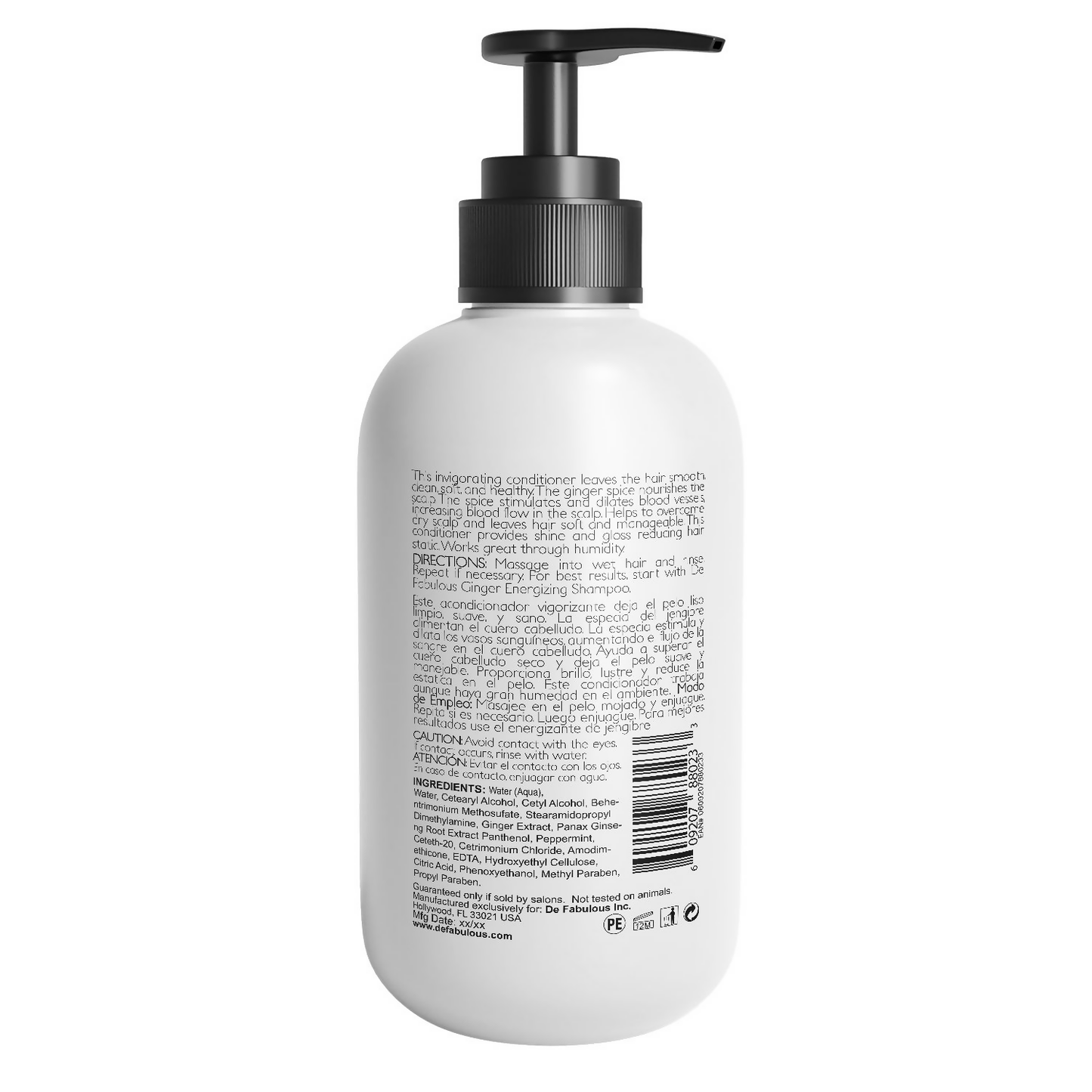 De Fabulous Ginger Energizing Hair Conditioner - Distacart