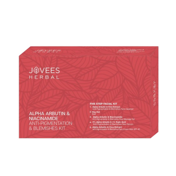 Jovees Alpha Arbutin & Niacinamide Anti Pigmentation & Blemishes Facial Kit - Distacart