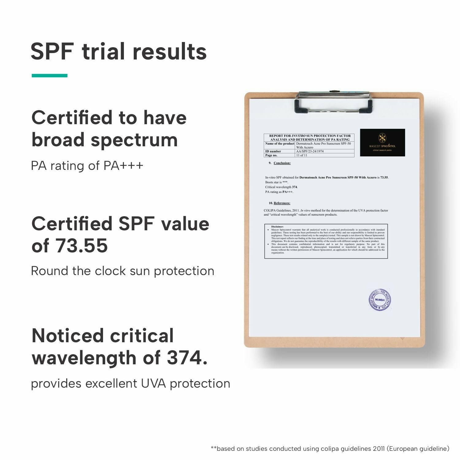 Dermatouch Acne Pro SPF 50 PA+++ Sunscreen - Distacart