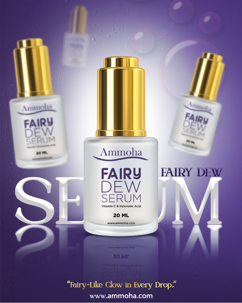 Ammoha Cosmetics Fairy Dew Serum with Vitamin C - Distacart