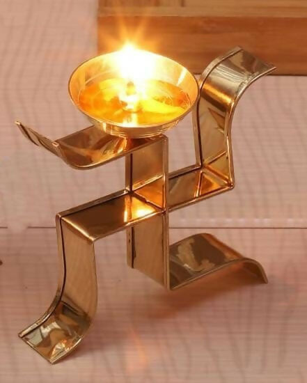 Collectibles India Swastik Diya - Distacart