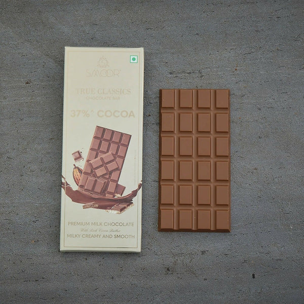 Smoor True Classics 37% Milk Chocolate Bar