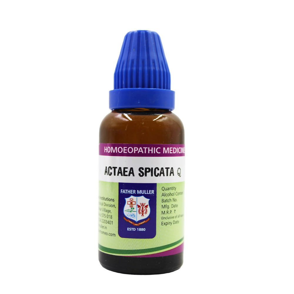 Father Muller Actaea Spicata Mother Tincture Q - Distacart