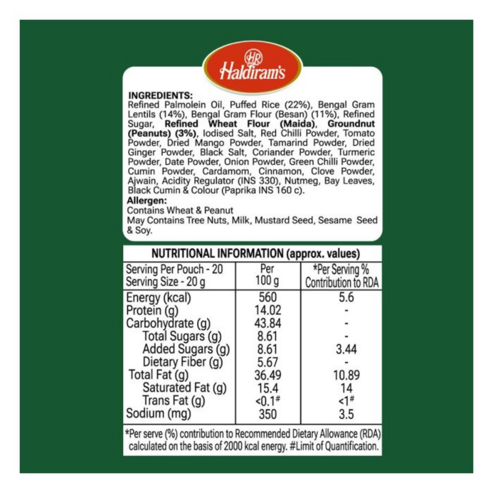 Haldiram's Instant Bhel - Distacart