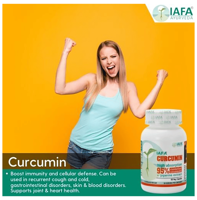 Iafa Curcumin Veg Capsule