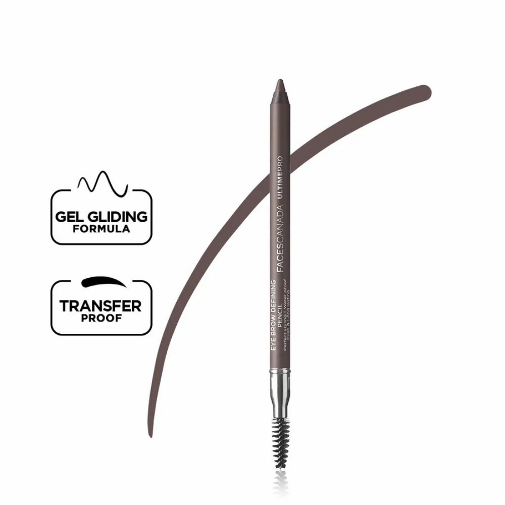 Faces Canada Ultime Pro Brow Defining Pencil - Deep Tan 01 - Distacart