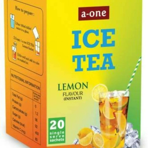 A-One Ice Tea Lemon Flavour Instant - Distacart