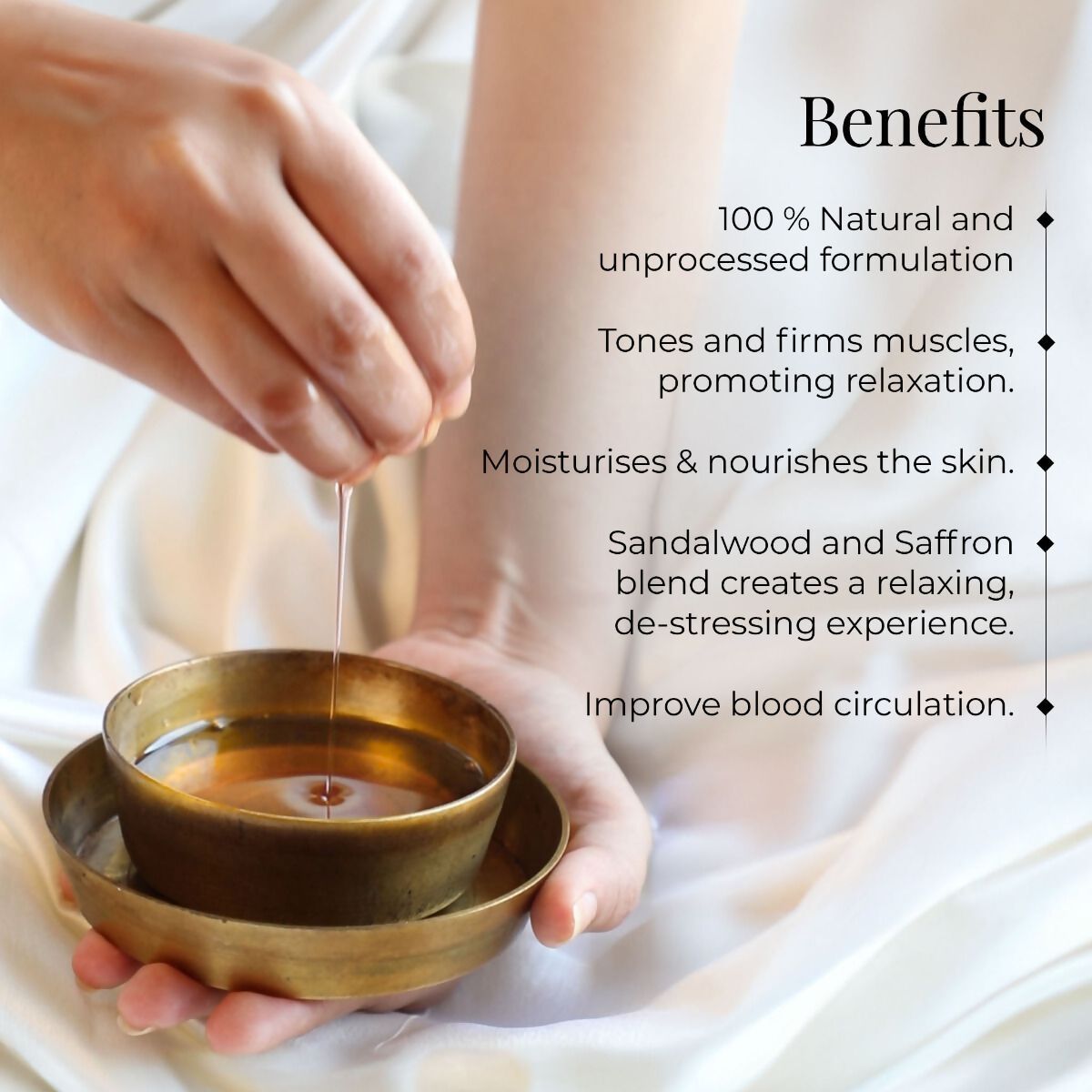 Forest Essentials Body Massage Oil Sandalwood & Saffron - Distacart