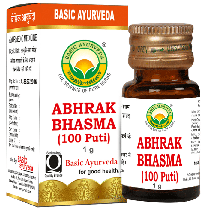 Basic Ayurveda Abhrak Bhasma (100 Puti) - Distacart