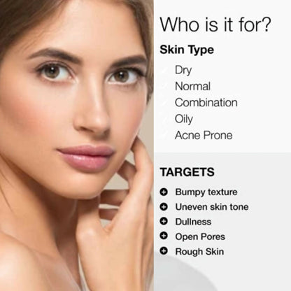 Dravida Organics AHA 25% + BHA 2% + PHA 5% Peeling Solution for Face - Dista