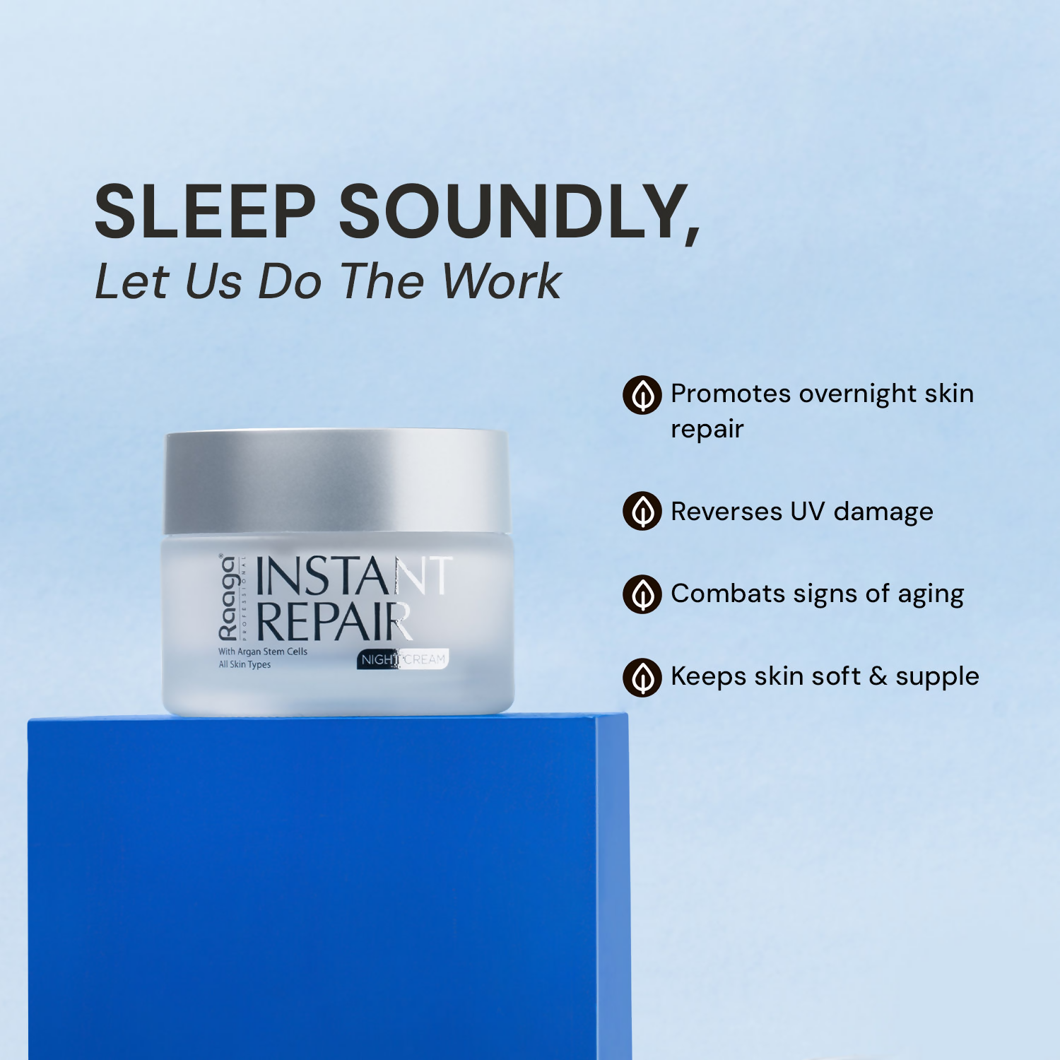 Raaga Professional Instant Repair Night Cream - Distacart