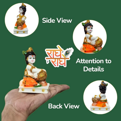 RIANZ Bal Roop Laddu Gopal Ji Idol - Multicolor - Dista
