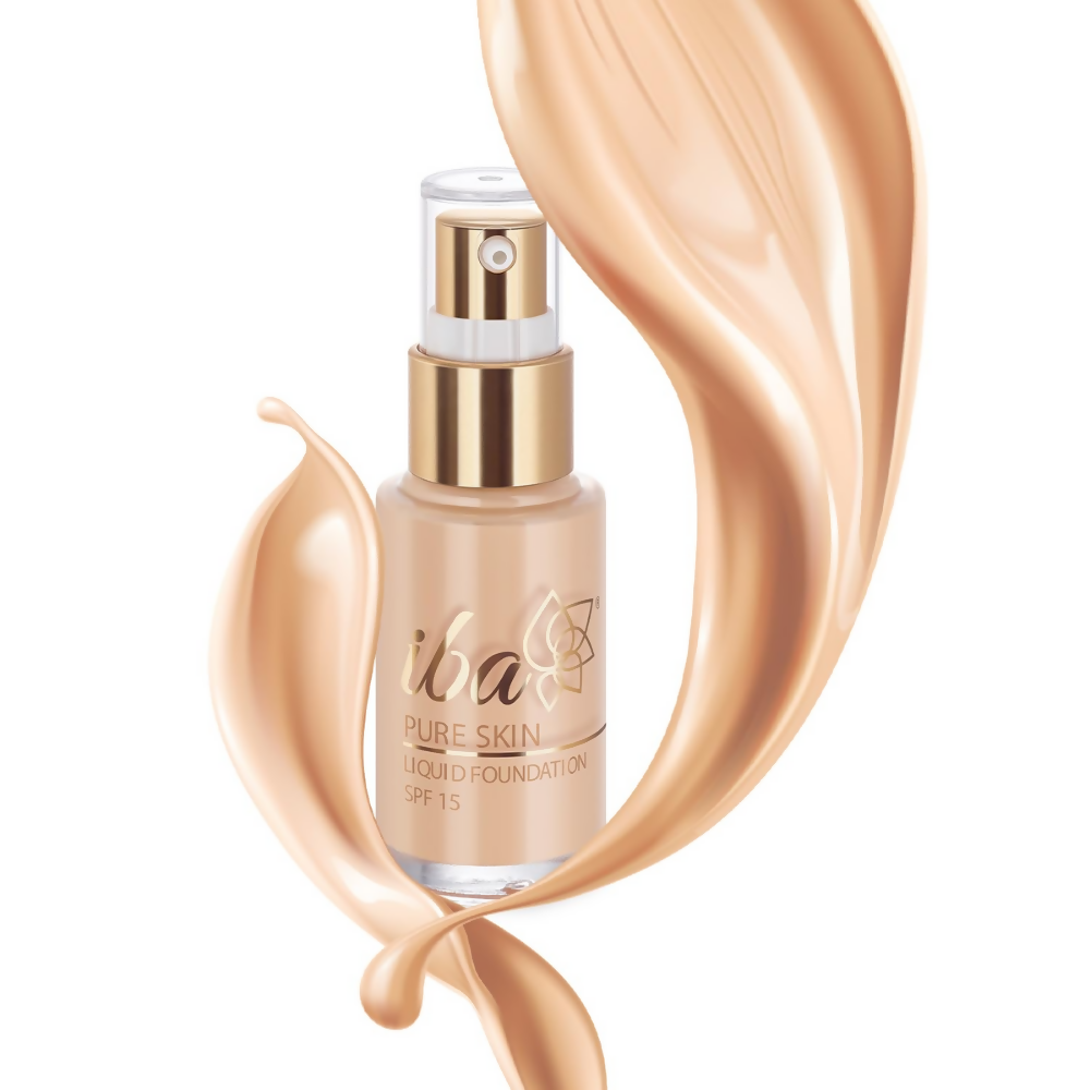 Iba Pure Skin Liquid Foundation - Golden Beige - Dista