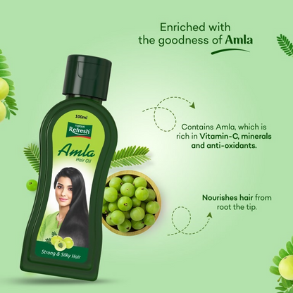 Torque's Refresh Amla Hair Oil For Strong, Long And Thick Hair - Distacart