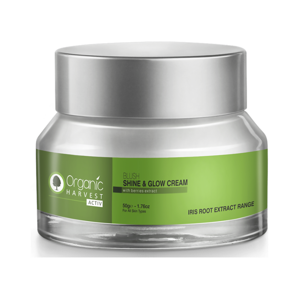 Organic Harvest Activ Blush Shine & Glow Cream With Berries Extract - Distacart