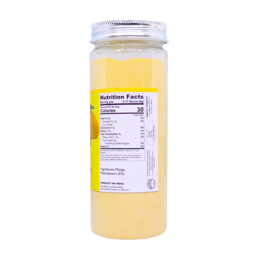 Tassyam Organics Sweet Mango Nectar Powder - Distacart