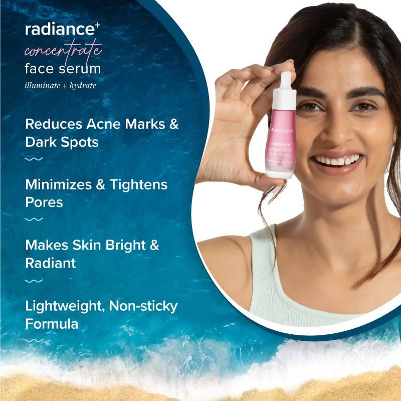 Aqualogica Radiance+ Concentrate Face Serum - Distacart