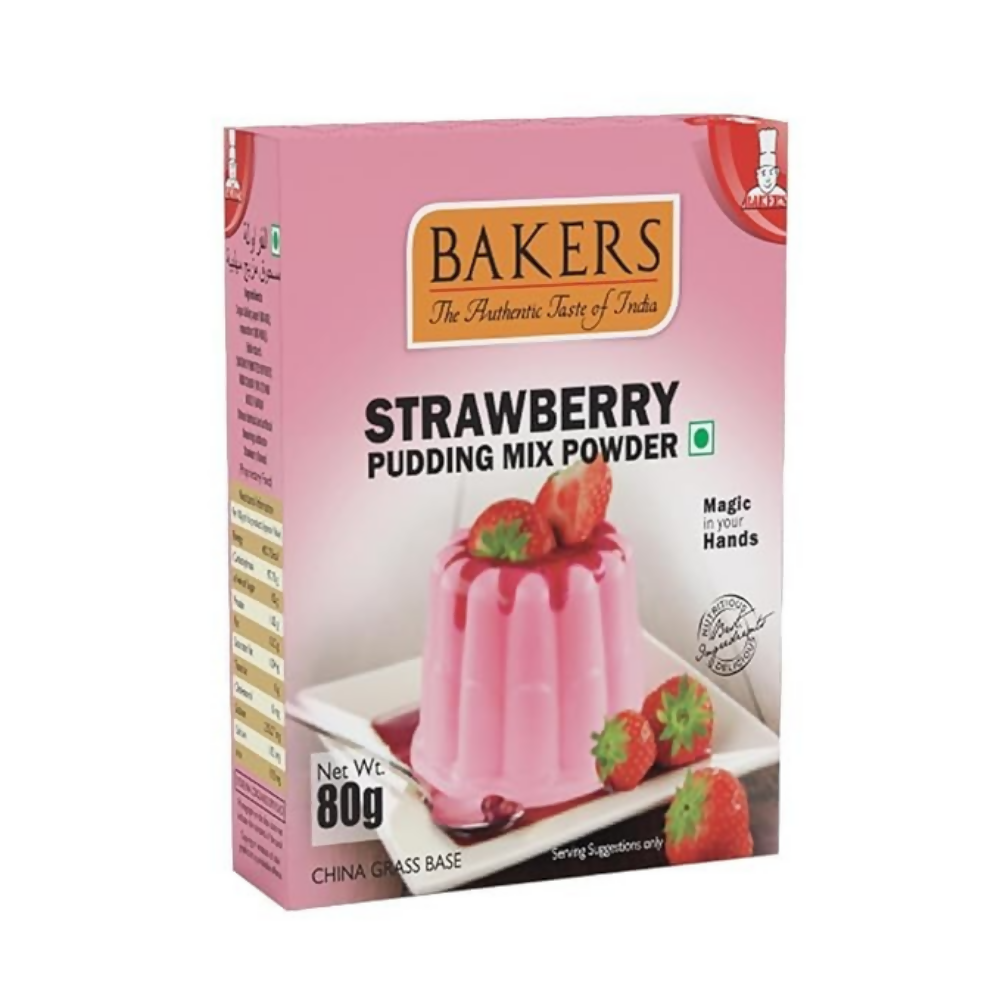 BAKERS Instant Pudding 4 Flavors Mix Combo - Dista