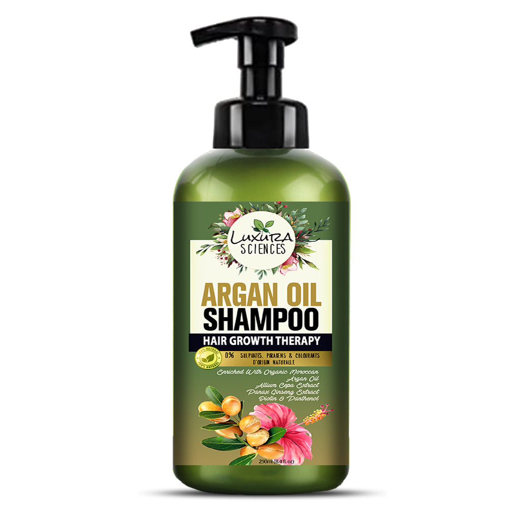 Luxura Sciences Moroccan Argan Oil Shampoo - Distacart